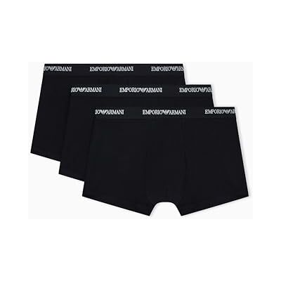Giorgio Armani Man's Core Logoband Lot de 3 boxers Noir Taille S, Noir/noir., S Giorgio Armani Man's Core Logoband Lot de 3 boxers Noir Taille S, Noir/noir., S