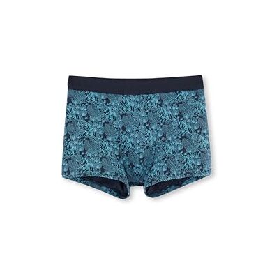 Dagi Boxer tendance pour homme Taille droite Boxer pour homme, bleu sarcelle, M Dagi Boxer tendance pour homme Taille droite Boxer pour homme, bleu sarcelle, M