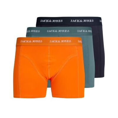 JACK & JONES Jacmiles Solid Trunks Lot de 3 boxers pour homme, bleu goblin, taille M, Goblin Blue., M JACK & JONES Jacmiles Solid Trunks Lot de 3 boxers pour homme, bleu goblin, taille M, Goblin Blue., M