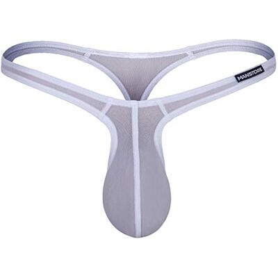 Manstore 2-06161 Hysterie String minimum Homme Blanc Taille XXL Manstore 2-06161 Hysterie String minimum Homme Blanc Taille XXL