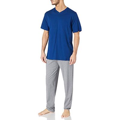 seidensticker Schlafanzug Lang Ensemble de Pijama Homme, Bleu Navy, 56 seidensticker Schlafanzug Lang Ensemble de Pijama Homme, Bleu Navy, 56