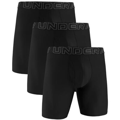 Under Armour Men's 2-Pack Tech Mesh Long-Leg Boxer Brief, 9" Inseam, All-Day Comfort & Ultra-Soft Under Armour Men's 2-Pack Tech Mesh Long-Leg Boxer Brief, 9" Inseam, All-Day Comfort & Ultra-Soft