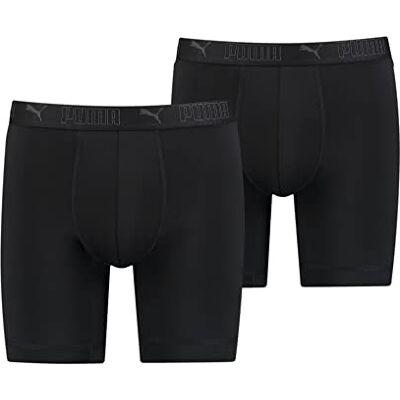 PUMA Boxer Homme (lot de 2), Noir, M PUMA Boxer Homme (lot de 2), Noir, M