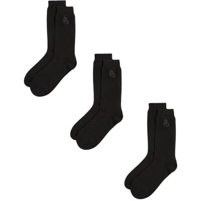 KARL LAGERFELD International B.V Lot de 3 paires de chaussettes avec logo K/Kameo Noir 43-46, Noir, 43-46 EU KARL LAGERFELD International B.V Lot de 3 paires de chaussettes avec logo K/Kameo Noir 43-46, Noir, 43-46 EU