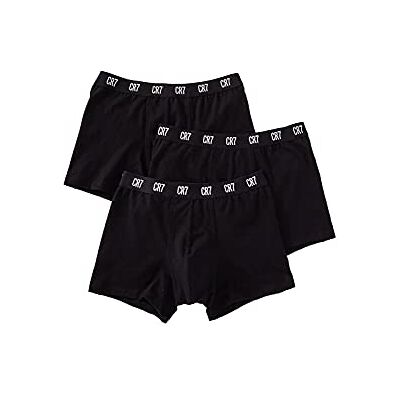 CR7 Cristiano Ronaldo 3 Pack Basic Trunk, Boxer Homme, Noir (Black 900), XX-Large CR7 Cristiano Ronaldo 3 Pack Basic Trunk, Boxer Homme, Noir (Black 900), XX-Large