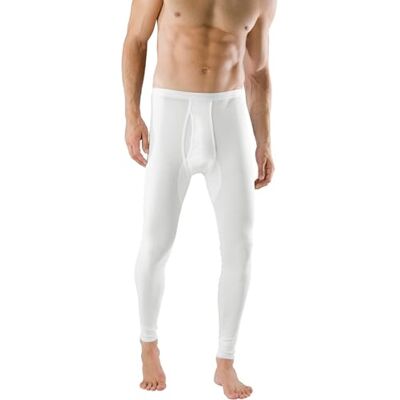 Schiesser Hose Lang Culotte, Blanc (100), L Homme Schiesser Hose Lang Culotte, Blanc (100), L Homme