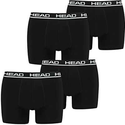 HEAD Men's Basic Boxers Caleçon Homme (lot de 2) HEAD Men's Basic Boxers Caleçon Homme (lot de 2)