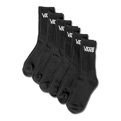 Vans Chaussettes Crew pour homme, noir, S, Noir, S Vans Chaussettes Crew pour homme, noir, S, Noir, S