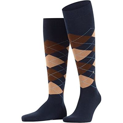 Burlington Edinburgh M KH laine motif fantaisie 1 paire, Chaussettes longues Homme, Bleu (Navy 6143), 40-46 Burlington Edinburgh M KH laine motif fantaisie 1 paire, Chaussettes longues Homme, Bleu (Navy 6143), 40-46