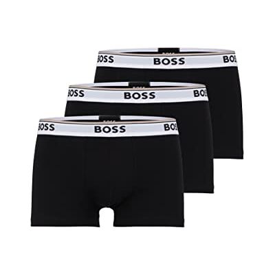 Boss Hommes Trunk 3P Power Lot de Trois Boxers Courts en Coton Stretch ornés de Logos à la Taille, Ouvrir Divers 994, Taille unique Boss Hommes Trunk 3P Power Lot de Trois Boxers Courts en Coton Stretch ornés de Logos à la Taille, Ouvrir Divers 994, Taille unique