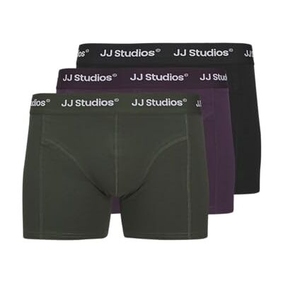 JACK & JONES Jacsoho Solid Trunks Noos Lot de 3 sacs de duffel pour homme Taille L, Sac fourre-tout, L JACK & JONES Jacsoho Solid Trunks Noos Lot de 3 sacs de duffel pour homme Taille L, Sac fourre-tout, L