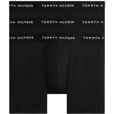 Tommy Hilfiger Boxer 3P DTM pour homme UM0UM036180XK004, jaune, taille L Tommy Hilfiger Boxer 3P DTM pour homme UM0UM036180XK004, jaune, taille L
