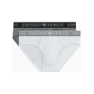 Giorgio Armani Slip pour homme, Bleu marine/rayures nudes, S Giorgio Armani Slip pour homme, Bleu marine/rayures nudes, S