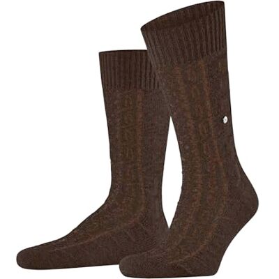 Burlington Twist of Tweed M So laine soie fantaisie 1 paire, Chaussettes Homme, Marron Autumn Melange 5880, 40-46 Burlington Twist of Tweed M So laine soie fantaisie 1 paire, Chaussettes Homme, Marron Autumn Melange 5880, 40-46