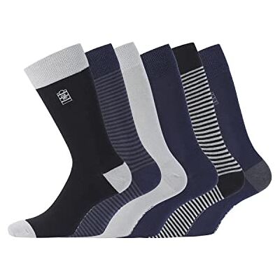 Blanco Chaussette Homme Coton Peigné Lot de 6 Chaussettes Hautes Homme, Confortables & Maille Aérée, AS3/CA, 43-46 Blanco Chaussette Homme Coton Peigné Lot de 6 Chaussettes Hautes Homme, Confortables & Maille Aérée, AS3/CA, 43-46