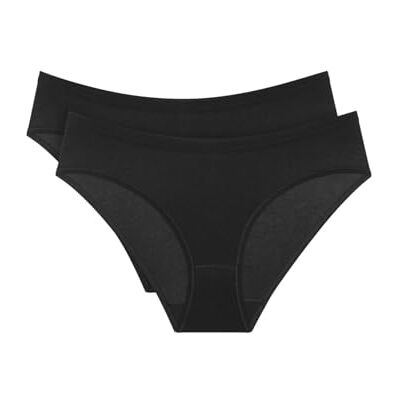 Triumph Sense of Cotton Tai Lot de 2 boxers Noir, Noir, 50 Triumph Sense of Cotton Tai Lot de 2 boxers Noir, Noir, 50