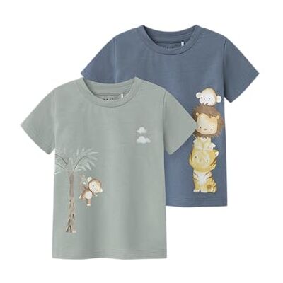 NAME IT Nbmharrison 2p Ss Top Box Nbmharrison 2P Ss Top Box Homme (lot de 2) NAME IT Nbmharrison 2p Ss Top Box Nbmharrison 2P Ss Top Box Homme (lot de 2)
