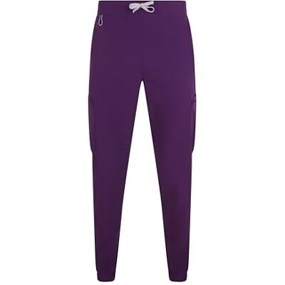 VELILLA 533021S Avani Pantalon pyjama PureStretch Jogger unisexe, couleur prune, taille M, prune, M mince VELILLA 533021S Avani Pantalon pyjama PureStretch Jogger unisexe, couleur prune, taille M, prune, M mince