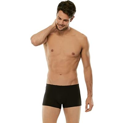 Lovable LVB Boxer (Lot de 2) Homme, Noir (Nero 004), XXL Lovable LVB Boxer (Lot de 2) Homme, Noir (Nero 004), XXL