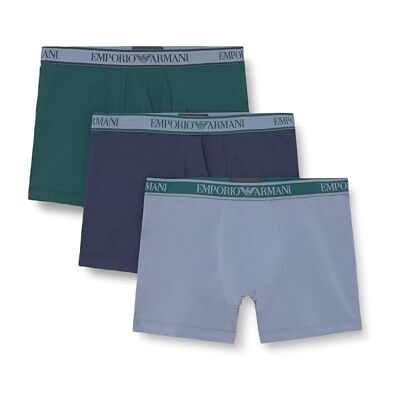 Giorgio Armani CORE Logoband Lot de 3 boxers pour homme, bleu, M, bleu, M Giorgio Armani CORE Logoband Lot de 3 boxers pour homme, bleu, M, bleu, M