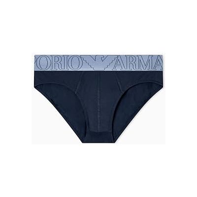 Giorgio Armani MEGALOGO Slip Homme Bleu S, bleu, S Giorgio Armani MEGALOGO Slip Homme Bleu S, bleu, S