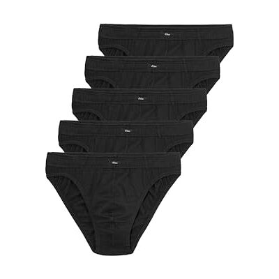 s.Oliver Lot de 5 slips pour homme, 5 x noir., L s.Oliver Lot de 5 slips pour homme, 5 x noir., L