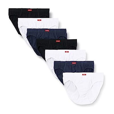 s.Oliver Jh-1sl_ls sous-vêtement, Noir/Blanc/Bleu Marine, L (Lot de 7) Homme s.Oliver Jh-1sl_ls sous-vêtement, Noir/Blanc/Bleu Marine, L (Lot de 7) Homme