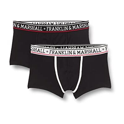 Marshall Boxer Optio Pantalons Homme, Black/White/Red, M Marshall Boxer Optio Pantalons Homme, Black/White/Red, M
