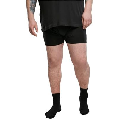 Urban Classics Sous-vêtements multi-pack pour homme, 1 x noir, 1 x charbon., 3XL Urban Classics Sous-vêtements multi-pack pour homme, 1 x noir, 1 x charbon., 3XL