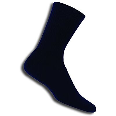 Thorlos Thorlo Chaussettes de marche rembourrées pour homme, bleu marine, L (Zapato 39-43 EU) Thorlos Thorlo Chaussettes de marche rembourrées pour homme, bleu marine, L (Zapato 39-43 EU)