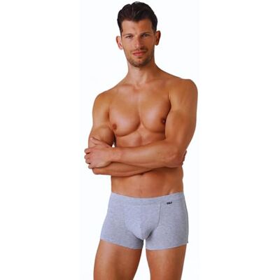Lovable LVB Supima Stretch Cotton Boxer en coton pour homme, Gris (gris chiné)., M Lovable LVB Supima Stretch Cotton Boxer en coton pour homme, Gris (gris chiné)., M