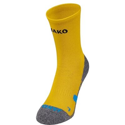 JAKO Chaussettes d'entraînement unisexes, jaunes, taille 4 (39-42) JAKO Chaussettes d'entraînement unisexes, jaunes, taille 4 (39-42)
