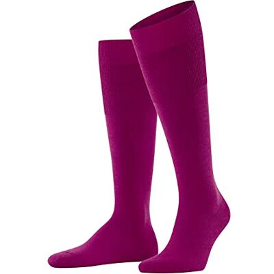 FALKE Airport M KH laine coton unies 1 paire, Chaussettes longues Homme, Rose (Arctic Pink 8233), 45-46 FALKE Airport M KH laine coton unies 1 paire, Chaussettes longues Homme, Rose (Arctic Pink 8233), 45-46