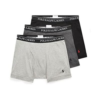 POLO RALPH LAUREN Klassische Passform Stretch-Boxershorts Boxeur ajusté (Lot de 3) Hommes, 3andover Heather, S POLO RALPH LAUREN Klassische Passform Stretch-Boxershorts Boxeur ajusté (Lot de 3) Hommes, 3andover Heather, S