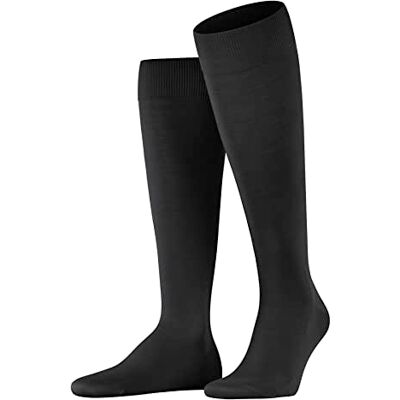 FALKE ClimaWool M KH thermorégulées unies 1 paire, Chaussettes longues Homme, Noir (Black 3000), 45-46 FALKE ClimaWool M KH thermorégulées unies 1 paire, Chaussettes longues Homme, Noir (Black 3000), 45-46