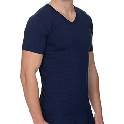 Bruno Banani Tricot Homme, Bleu Marine À Carreaux (542)., L Bruno Banani Tricot Homme, Bleu Marine À Carreaux (542)., L
