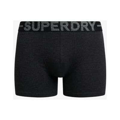 Superdry Boxer Triple Pack M3110452C Raven Black Marl L Superdry Boxer Triple Pack M3110452C Raven Black Marl L