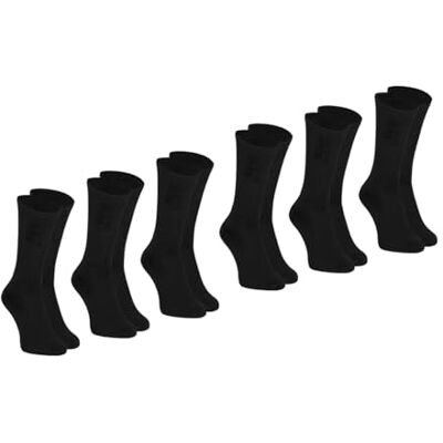 Athena Lot de 6 Paires de Mi-Chaussettes Homme My Petit Prix– Coton et Polyester – Doux et Confortable Label OEKO-TEX® Standard 100, Noir, 43-46 Athena Lot de 6 Paires de Mi-Chaussettes Homme My Petit Prix– Coton et Polyester – Doux et Confortable Label OEKO-TEX® Standard 100, Noir, 43-46
