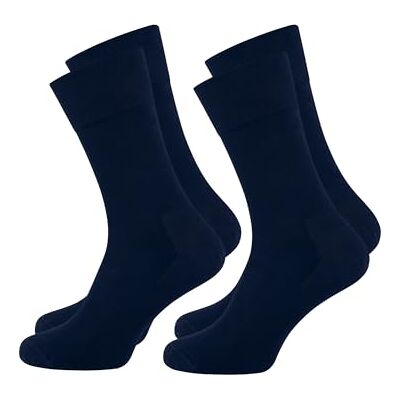 Nur Die Lot de 2 paires de chaussettes confortables en bambou pour homme, Motifs marins, 48 Nur Die Lot de 2 paires de chaussettes confortables en bambou pour homme, Motifs marins, 48