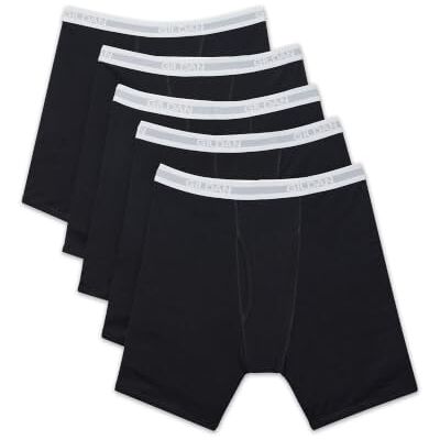 Gildan Regular Leg Boxer Briefs, Multipack Slip Homme (lot de 5) Gildan Regular Leg Boxer Briefs, Multipack Slip Homme (lot de 5)
