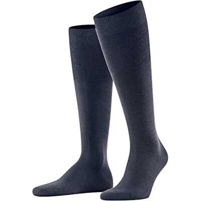 FALKE homme Airport chaussettes longues respirantes régulation climatique anti-odeur laine coton montantes fines unies élégantes couture plate aux orteils 1 paire FALKE homme Airport chaussettes longues respirantes régulation climatique anti-odeur laine coton montantes fines unies élégantes couture plate aux orteils 1 paire