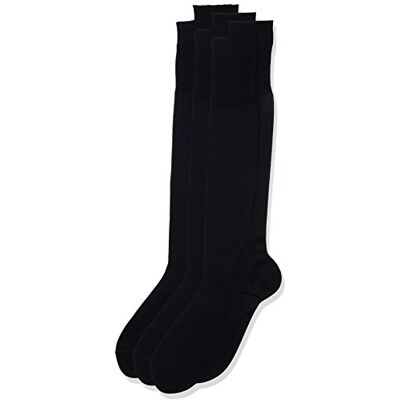 POMPEA Écosse Genou Chaussettes, Bleu (Navy 1556), 42-43 EU POMPEA Écosse Genou Chaussettes, Bleu (Navy 1556), 42-43 EU
