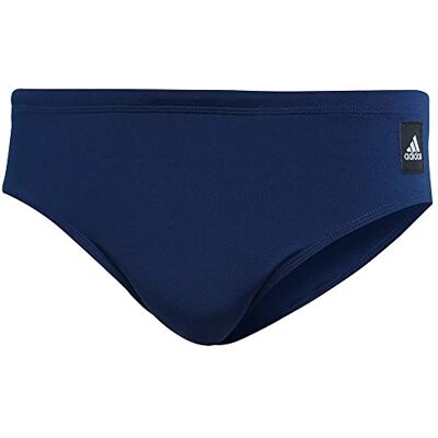 adidas Pro Solid Trunk Swimsuit, Mens, Team Navy Blue/White, 34 adidas Pro Solid Trunk Swimsuit, Mens, Team Navy Blue/White, 34