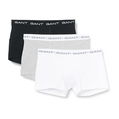 GANT Lot de 3 sous-vêtements pour homme Mélange gris clair Standard, Gris clair chiné, taille unique GANT Lot de 3 sous-vêtements pour homme Mélange gris clair Standard, Gris clair chiné, taille unique