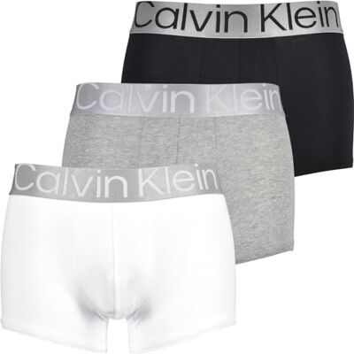 Calvin Caleçon Homme, Black/White/Grey Heather, XS Calvin Caleçon Homme, Black/White/Grey Heather, XS
