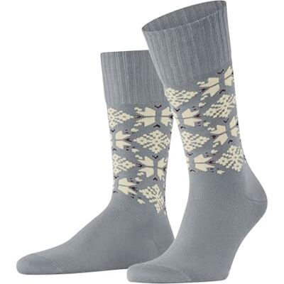 ESPRIT Winter Star M So coton laine fantaisie 1 paire, Chaussettes Homme, Gris Silver 3290, 43-46 ESPRIT Winter Star M So coton laine fantaisie 1 paire, Chaussettes Homme, Gris Silver 3290, 43-46