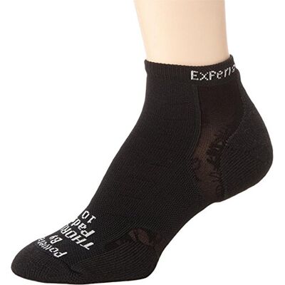 Thorlos THORLO Experia No Show Chaussettes Mixte Adulte, Noir/Noir, FR : S (Taille Fabricant : S) Thorlos THORLO Experia No Show Chaussettes Mixte Adulte, Noir/Noir, FR : S (Taille Fabricant : S)