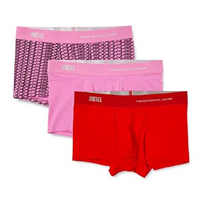 Diesel Boxer Homme UMBX-KORYTHREEPACK Lot de 3, Rose (Pink Red), S Diesel Boxer Homme UMBX-KORYTHREEPACK Lot de 3, Rose (Pink Red), S