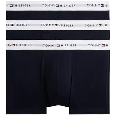 Tommy Hilfiger Trunk UM03889 3P Trunk Homme Bleu (Desert Sky/Desert Sky/Desert Sky), XXL Tommy Hilfiger Trunk UM03889 3P Trunk Homme Bleu (Desert Sky/Desert Sky/Desert Sky), XXL
