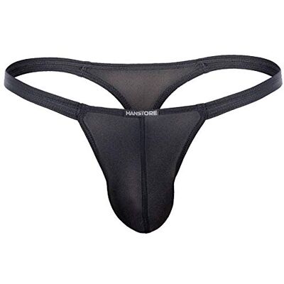 Manstore M101 String élastique Noir Taille M Manstore M101 String élastique Noir Taille M
